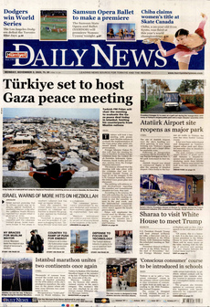 HÜRRİYET DAİLY NEWS 3 Kasım 2025 gazete manşeti