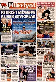 HÜRRİYET 4 Kasım 2025 gazete manşeti