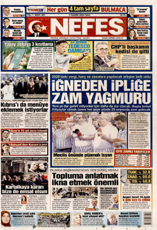 NEFES 4 Kasım 2025 gazete manşeti