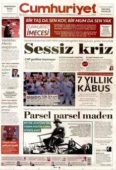 CUMHURİYET 4 Kasım 2025 gazete manşeti
