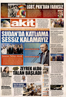 YENİ AKİT 4 Kasım 2025 gazete manşeti