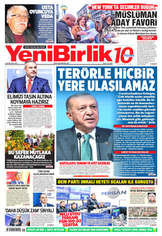 YENİBİRLİK 4 Kasım 2025 gazete manşeti