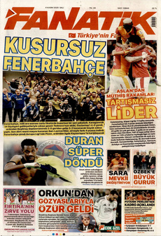 FANATİK 4 Kasım 2025 gazete manşeti