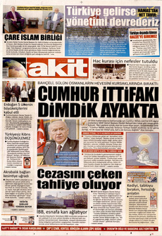 YENİ AKİT 5 Kasım 2025 gazete manşeti