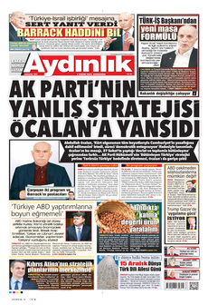 AYDINLIK GAZETESİ 5 Kasım 2025 gazete manşeti