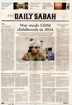 DAİLY SABAH 5 Kasım 2025 gazete manşeti