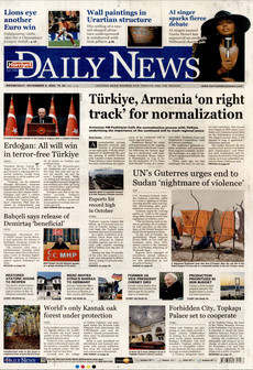 HÜRRİYET DAİLY NEWS 5 Kasım 2025 gazete manşeti