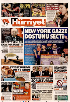 HÜRRİYET 6 Kasım 2025 gazete manşeti