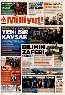 MİLLİYET 6 Kasım 2025 gazete manşeti
