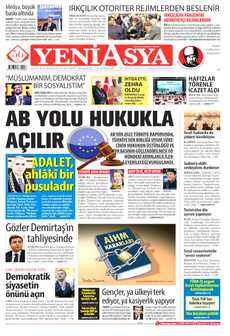 YENİ ASYA 6 Kasım 2025 gazete manşeti