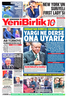YENİBİRLİK 6 Kasım 2025 gazete manşeti