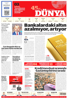 DÜNYA 6 Kasım 2025 gazete manşeti