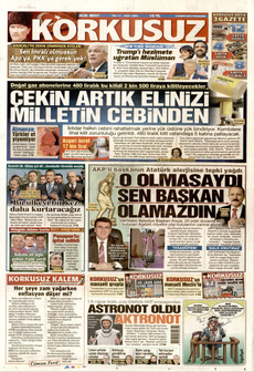 KORKUSUZ 6 Kasım 2025 gazete manşeti
