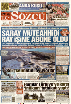SÖZCÜ 9 Kasım 2025 gazete manşeti