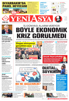 YENİ ASYA 9 Kasım 2025 gazete manşeti