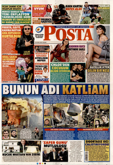 POSTA 9 Kasım 2025 gazete manşeti