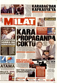 MİLAT 9 Kasım 2025 gazete manşeti