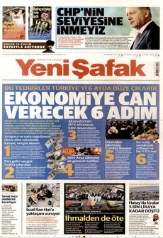 YENİ ŞAFAK 10 Kasım 2025 gazete manşeti