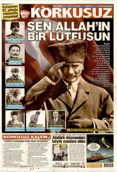 KORKUSUZ 10 Kasım 2025 gazete manşeti