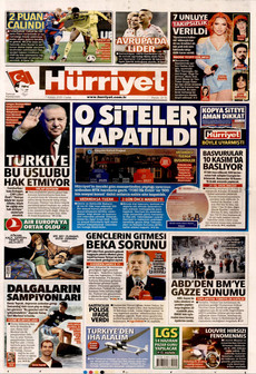 HÜRRİYET 7 Kasım 2025 gazete manşeti