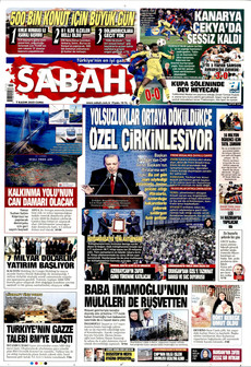 SABAH 7 Kasım 2025 gazete manşeti