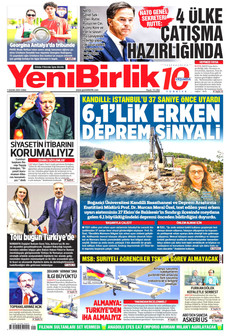 YENİBİRLİK 7 Kasım 2025 gazete manşeti