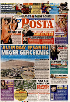POSTA 7 Kasım 2025 gazete manşeti