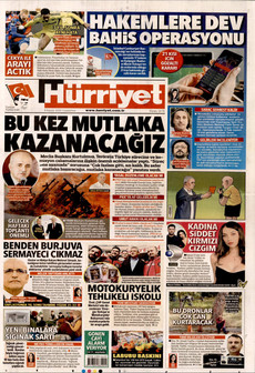 HÜRRİYET 8 Kasım 2025 gazete manşeti