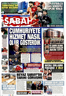 SABAH 11 Kasım 2025 gazete manşeti