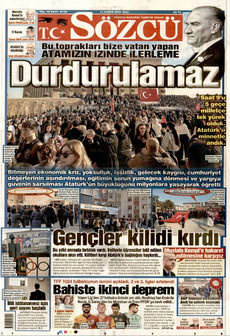 SÖZCÜ 11 Kasım 2025 gazete manşeti