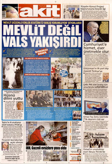 YENİ AKİT 11 Kasım 2025 gazete manşeti