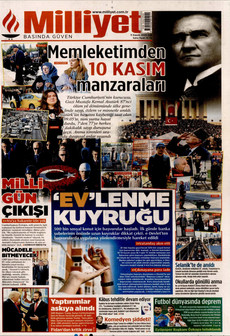 MİLLİYET 11 Kasım 2025 gazete manşeti