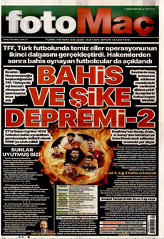 FOTOMAÇ 11 Kasım 2025 gazete manşeti