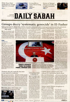 DAİLY SABAH 11 Kasım 2025 gazete manşeti