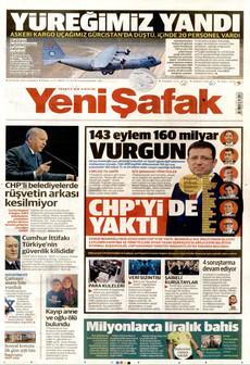 YENİ ŞAFAK 12 Kasım 2025 gazete manşeti