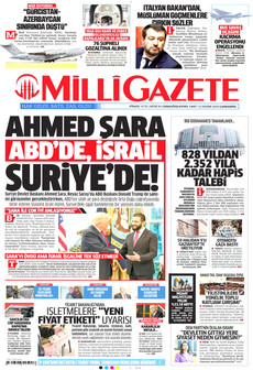 MİLLİ GAZETE 12 Kasım 2025 gazete manşeti
