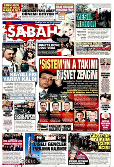 SABAH 17 Kasım 2025 gazete manşeti
