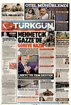 TÜRKGÜN 17 Kasım 2025 gazete manşeti
