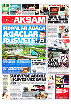 AKŞAM 17 Kasım 2025 gazete manşeti