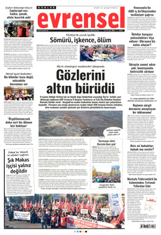 EVRENSEL 17 Kasım 2025 gazete manşeti