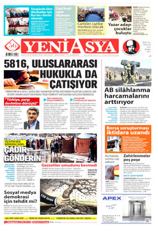 YENİ ASYA 17 Kasım 2025 gazete manşeti