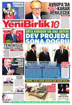 YENİBİRLİK 17 Kasım 2025 gazete manşeti