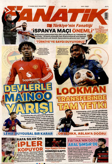 FANATİK 17 Kasım 2025 gazete manşeti