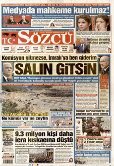 SÖZCÜ 19 Kasım 2025 gazete manşeti