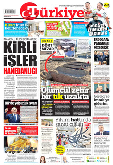 TÜRKİYE GAZETESİ 19 Kasım 2025 gazete manşeti