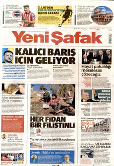 YENİ ŞAFAK 19 Kasım 2025 gazete manşeti