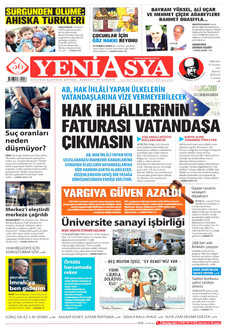 YENİ ASYA 19 Kasım 2025 gazete manşeti