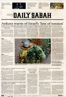 DAİLY SABAH 19 Kasım 2025 gazete manşeti