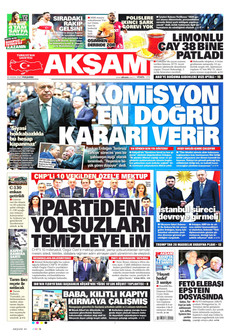 AKŞAM 20 Kasım 2025 gazete manşeti