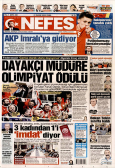 NEFES 21 Kasım 2025 gazete manşeti